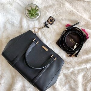 ♠️ Kate Spade Black Crossbody + *FREE keychain* ♠️